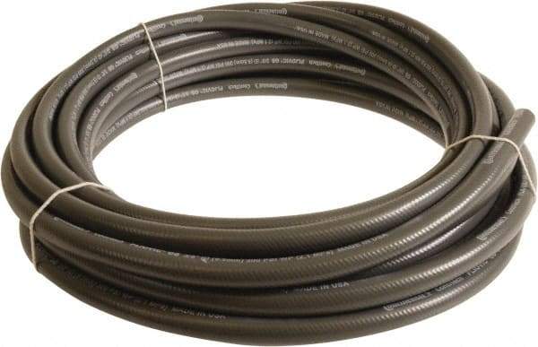 Continental ContiTech - 3/8" ID x 0.6" OD 100' Long Multipurpose Air Hose - 300 Working psi, -10 to 158°F, Gray - Eagle Tool & Supply