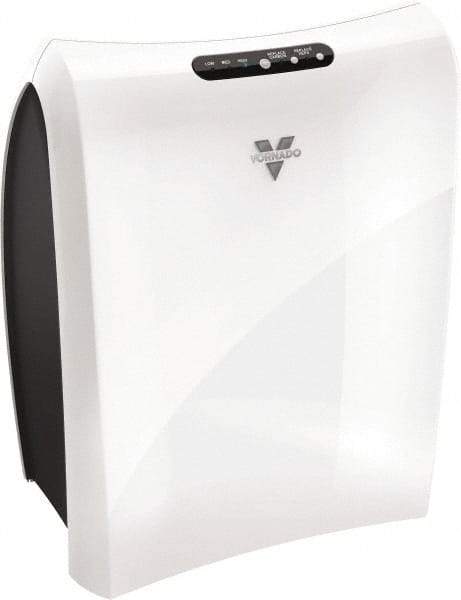 VORNADO - 3 Speed, 13.2" Wide x 17" High x 10.9" Deep, True HEPA Air Purifier - 125 CFM, HEPA & Carbon Filters - Eagle Tool & Supply