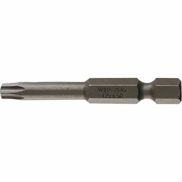Wiha - T20 Power Bit - 1/4" Drive, 2" OAL - Eagle Tool & Supply