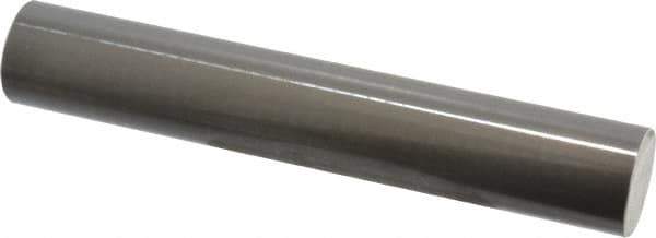 Pacific Bearing - 1" Diam, 6" Long, 6061-T6 Ceramic Coated Aluminum Feather Round Linear Shafting - 70C Hardness - Eagle Tool & Supply