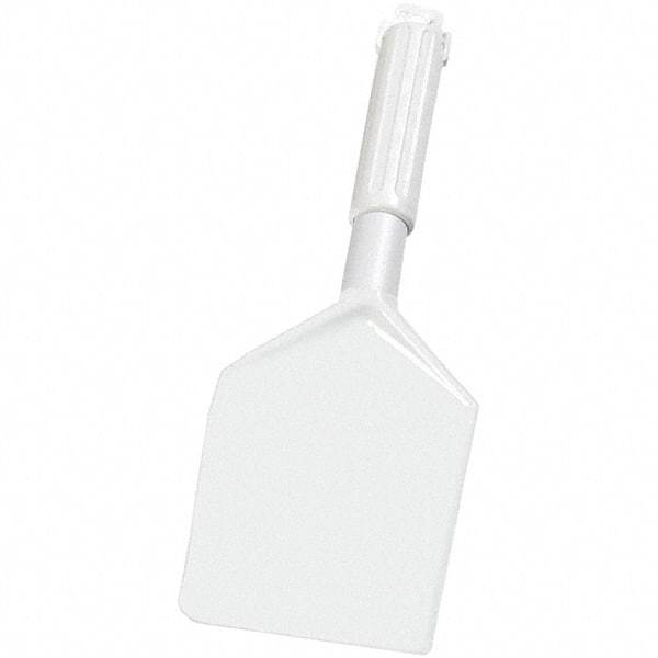 Carlisle - Sparta White Nylon Mixing Paddle without Holes - 13-1/2" Overall Length - Eagle Tool & Supply