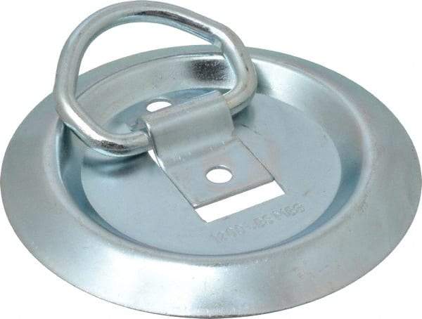 Erickson Manufacturing - 3-1/5" Wide, 1,200 Lb Basket Capacity, 1,200 Lb Vertical Capacity, Steel Web Sling - 3.2" Diam Chain, Zinc - Eagle Tool & Supply