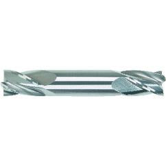 1/2'' Dia. - 3'' OAL - TiCN Carbide - Center Cut DE EM-4 FL - Eagle Tool & Supply