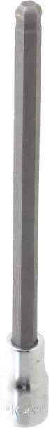 SK - 3/8" Drive, 8mm Hex Bit Socket - 6" OAL, 5" Bit Length, Long Ball End Hex Bit Socket - Eagle Tool & Supply