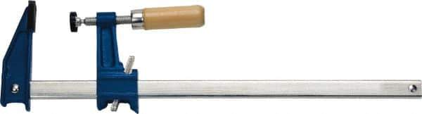 Irwin - 150mm Capacity, 2-1/2" Throat Depth Bar Clamp - 600 Lb Clamping Pressure - Eagle Tool & Supply