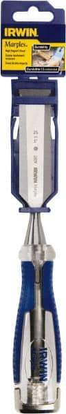 Irwin - 1" Blade Width Wood Chisel - Acetate Handle - Eagle Tool & Supply