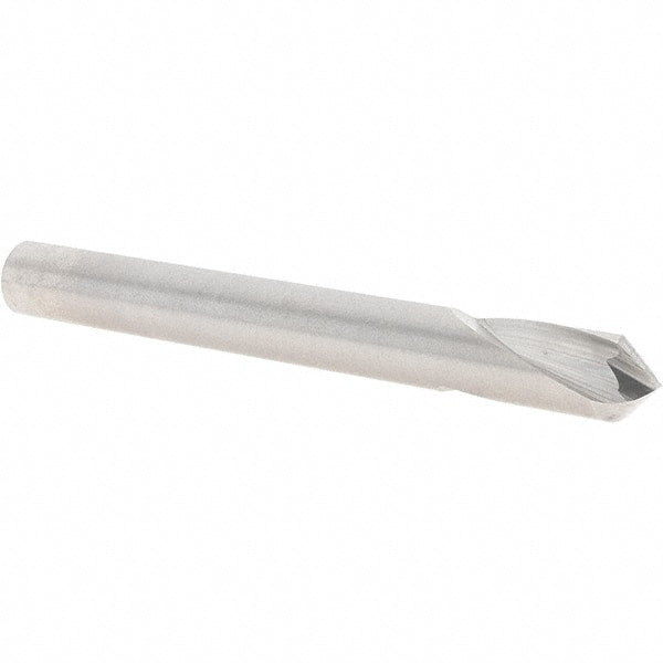 Melin Tool - 3/8" Body Diam, 90°, 3-1/2" OAL, Cobalt Spotting Drill - Eagle Tool & Supply