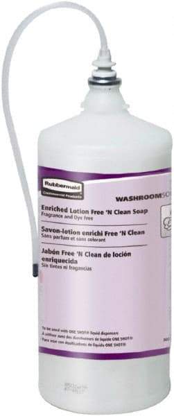 Rubbermaid - 800 mL Dispenser Refill Lotion Hand Cleaner - White, Fragrance Free Scent - Eagle Tool & Supply