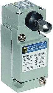 Square D - DPDT, 2NC/2NO, 600 Volt Screw Terminal, Plunger Actuator, General Purpose Limit Switch - 1, 2, 4, 6, 12, 13, 6P NEMA Rating, IP67 IPR Rating - Eagle Tool & Supply