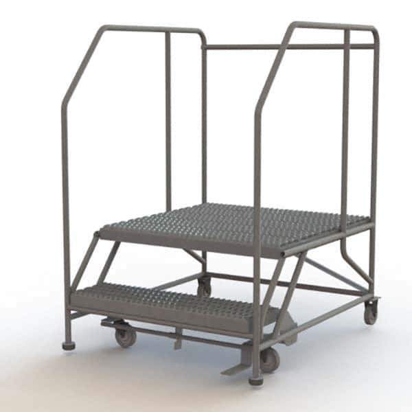 TRI-ARC - Rolling & Wall Mounted Ladders & Platforms Type: Rolling Work Platform Style: Steel Work Platform - Eagle Tool & Supply