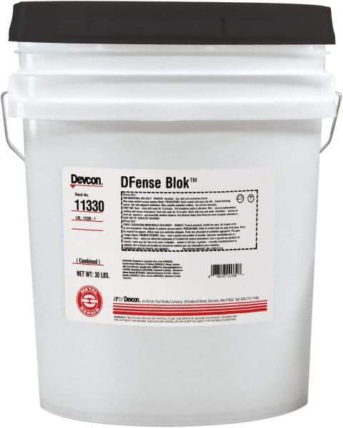 Devcon - 30 Lb Pail Two Part Epoxy - 25 min Working Time, 2,616 psi Shear Strength - Eagle Tool & Supply