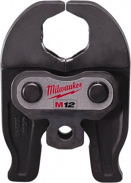 Milwaukee Tool - 1-1/4 Inch Jaw Range, Presser Replacement Jaw - For Use with M12 FORCE LOGIC Press Tool - Eagle Tool & Supply