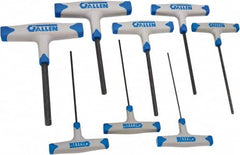Allen - 8 Piece T-Handle Hex Key Set - Eagle Tool & Supply