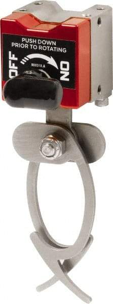 Mag-Mate - Magnetic Hooks Magnet Type: Rare Earth Shape: Square - Eagle Tool & Supply
