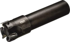 Sandvik Coromant - 2 Inserts, 32mm Cut Diam, 32mm Arbor Diam, 12mm Max Depth of Cut, Indexable Square-Shoulder Face Mill - 127mm High, R790-1604.. Insert Compatibility, Through Coolant, Series CoroMill 790 - Eagle Tool & Supply