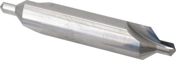 Hertel - #7 Plain Cut 82° Incl Angle Solid Carbide Combo Drill & Countersink - Eagle Tool & Supply
