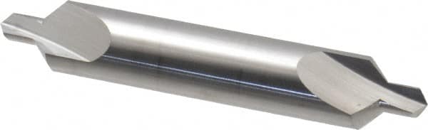 Hertel - #6 Plain Cut 90° Incl Angle Solid Carbide Combo Drill & Countersink - Eagle Tool & Supply