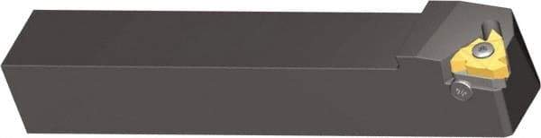 Vargus - External Thread, Left Hand Cut, 1" Shank Width x 1" Shank Height Indexable Threading Toolholder - 6" OAL, 5EL Insert Compatibility, AL Toolholder, Series Standard - Eagle Tool & Supply