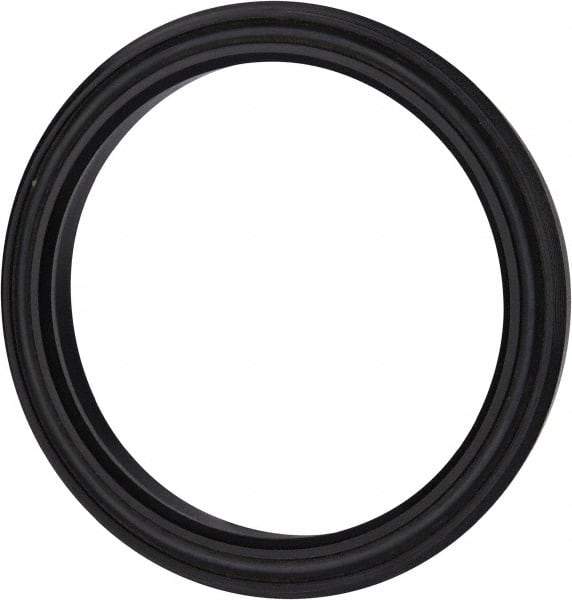 Value Collection - 3-1/2" Inside Diam x 4-1/4" Outside Diam Lip Seal Type B - 1/2" High, Polyurethane - Eagle Tool & Supply