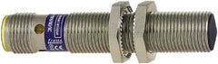 Telemecanique Sensors - NPN, 2mm Detection, Cylinder Shielded, Inductive Proximity Sensor - 3 Wires, IP67, IP69K, 12 to 24 VDC, M12x1 Thread, 50mm Long x 0.71 Inch Wide - Eagle Tool & Supply