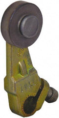 Square D - 1-1/2 Inch Long, 1/4 Inch Diameter, Cast Zinc Body, Limit Switch Operator - 1/4 Inch Face Width, Iron Roller, For Use with Limit Switches - Eagle Tool & Supply