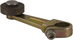 Square D - 2 Inch Long, 1/4 Inch Diameter, Cast Zinc Body, Limit Switch Operator - 1/4 Inch Face Width, Iron Roller, For Use with Limit Switches - Eagle Tool & Supply