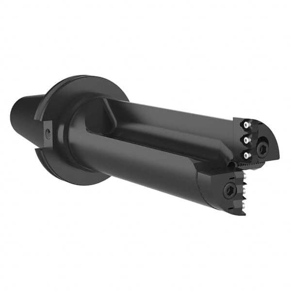 Allied Machine and Engineering - 6-1/4" Max Drill Depth, 2.2xD, 66mm Diam, Indexable Insert Drill - Eagle Tool & Supply