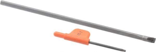 Kennametal - 0.275" Min Bore Diam, 6" OAL, 3/16" Shank Diam, FCBI Indexable Boring Bar - 1-7/8" Max Bore Depth, TD.. Insert, Screw Holding Method - Eagle Tool & Supply