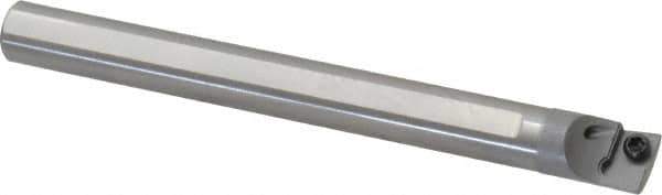 Kennametal - 0.421" Min Bore Diam, 4" OAL, 3/8" Shank Diam, QSMI Indexable Boring Bar - 1-1/2" Max Bore Depth, CPC. Insert, Screw Holding Method - Eagle Tool & Supply