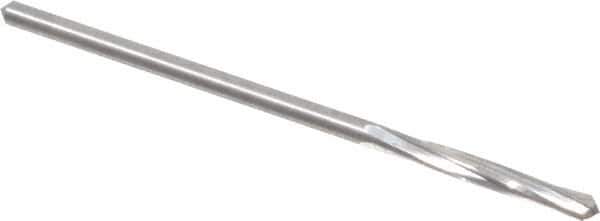 Hertel - 5/64" Solid Carbide 4 Flute Chucking Reamer - Spiral Flute, Straight Shank, 1/2" Flute Length, 1-3/4" OAL - Eagle Tool & Supply
