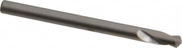Hertel - 4mm Body Diam, 120°, 52mm OAL, Cobalt Spotting Drill - Eagle Tool & Supply