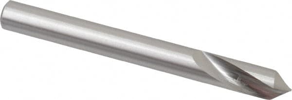 Hertel - 8mm Body Diam, 90°, 79mm OAL, Cobalt Spotting Drill - Eagle Tool & Supply