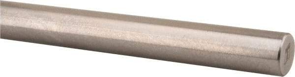 Thomson Industries - 3/8" Diam, 3" Long, Steel Standard Round Linear Shafting - 60-65C Hardness - Eagle Tool & Supply