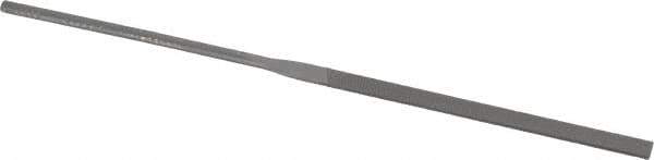 Grobet - 6-1/4" Needle Precision Swiss Pattern Equalling File - Round Handle - Eagle Tool & Supply