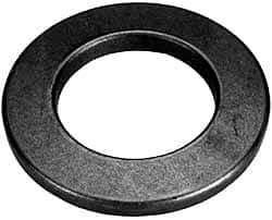 Value Collection - 1" Screw, Grade SAE 1035-1050 Steel Standard Flat Washer - 1.055" ID x 2" OD, 0.177" Thick, Galvanized Finish - Eagle Tool & Supply