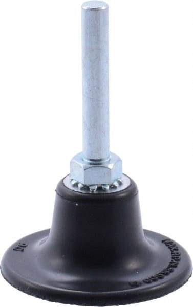 DeWALT - 2" Diam Quick-Change Disc Backing Pad - 1/4" Shank Diam, 25,000 RPM, Roloc Compatible - Eagle Tool & Supply
