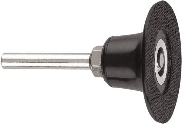 DeWALT - 3" Diam Quick-Change Disc Backing Pad - 1/4" Shank Diam, 20,000 RPM, Roloc TS Compatible - Eagle Tool & Supply