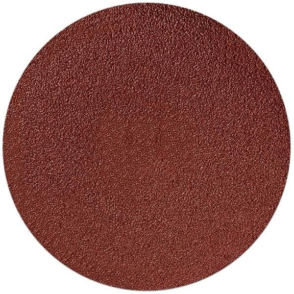 Sait - 8" Diam, 50 Grit Aluminum Oxide Adhesive PSA Disc - Coarse Grade, X Weighted Cloth Backing, For Disc Sanders - Eagle Tool & Supply