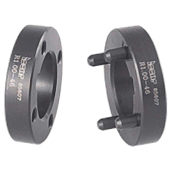 Iscar - 1 Inch Hole Diameter, Compatible Toolholder Style GM-DG, SGSA, SGSF, TGSF, Slotting Cutter Drive Flange Set - 1.81 Inch Ring Outside Diameter, 0.39 Inch Ring Width - Eagle Tool & Supply