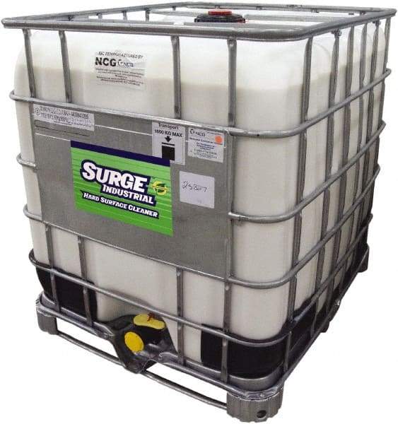 Surge Industrial - 275 Gal Tote Cleaner/Degreaser - Liquid, Neutral pH, Unscented - Eagle Tool & Supply