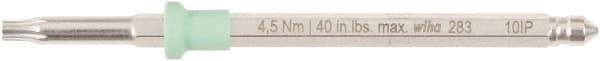 Wiha - 4mm Drive IP9 Torx Plus Screwdriver Bit - 75mm OAL - Eagle Tool & Supply