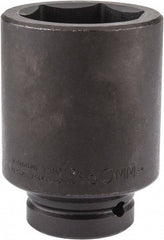 Proto - 1" Drive 60mm Deep Impact Socket - 6 Points, 4-3/4" OAL - Eagle Tool & Supply