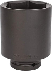 Proto - 1" Drive 4" Deep Impact Socket - 6 Points, 6-1/2" OAL - Eagle Tool & Supply