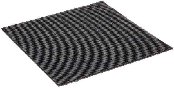 Barrymount - 24" Long x 24" Wide x 5/16" Thick, Neoprene, Machinery Leveling Pad & Mat - Eagle Tool & Supply