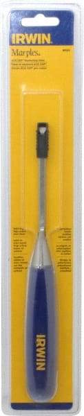 Irwin - 10-3/4" OAL x 1/4" Blade Width Wood Chisel - Polypropylene Handle - Eagle Tool & Supply