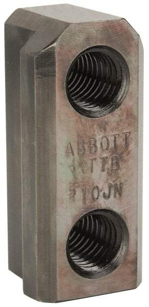 Abbott Workholding Products - Steel Lathe Chuck Jaw Nut - 10" Chuck Diam Compatible, 12mm Screw - Eagle Tool & Supply