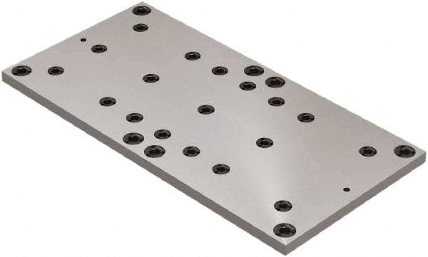 Jergens - 40" Long x 20" Wide Steel Fixture Plate - 1-1/4" Plate Thickness - Eagle Tool & Supply