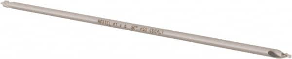 Hertel - #1 Plain Cut 60° Incl Angle Cobalt Combo Drill & Countersink - Eagle Tool & Supply
