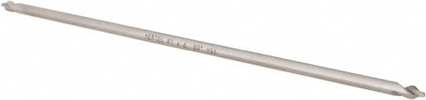 Hertel - #1 Plain Cut 60° Incl Angle High Speed Steel Combo Drill & Countersink - Eagle Tool & Supply