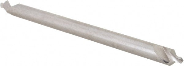 Hertel - #4-1/2 Plain Cut 90° Incl Angle High Speed Steel Combo Drill & Countersink - Eagle Tool & Supply